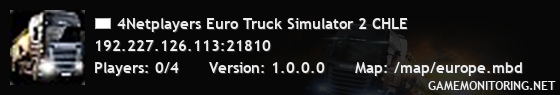 4Netplayers Euro Truck Simulator 2 CHLE