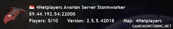 4Netplayers Avorion Server Stormworker