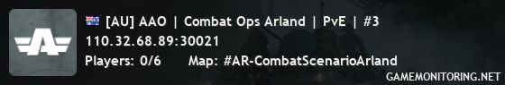 [AU] AAO | Combat Ops Arland | PvE | #3