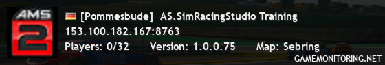 [Pommesbude]  AS.SimRacingStudio Training