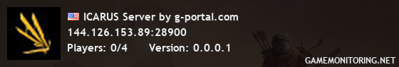 ICARUS Server by g-portal.com