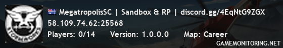 MegatropolisSC | Sandbox & RP | discord.gg/4EqNtG9ZGX