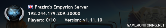 Fraziro's Empyrion Server