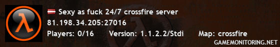 Sexy as fuck 24/7 crossfire server