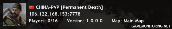 CHINA-PVP [Permanent Death]