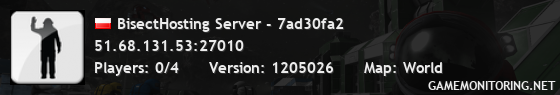 BisectHosting Server - 7ad30fa2