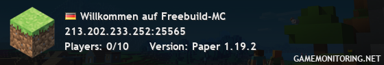 Willkommen auf Freebuild-MC