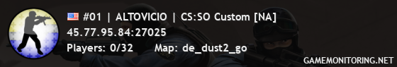 #01 | ALTOVICIO | CS:SO Custom [NA]