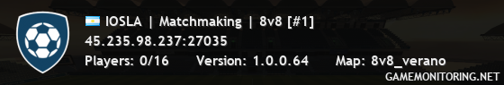 IOSLA | Matchmaking | 8v8 [#1]