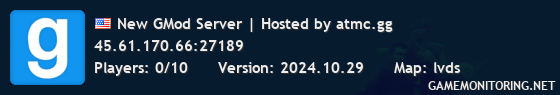 New GMod Server | Hosted by atmc.gg