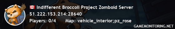 Indifferent Broccoli Project Zomboid Server