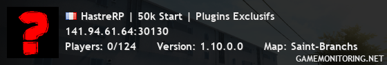 HastreRP | 50k Start | Plugins Exclusifs