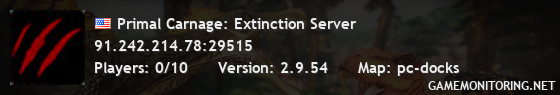 Primal Carnage: Extinction Server