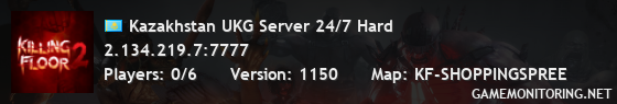 Kazakhstan UKG Server 24/7 Hard