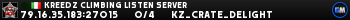 Kreedz Climbing Listen Server