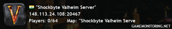 "Shockbyte Valheim Server"