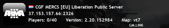CGF MERCS [EU] Liberation Public Server