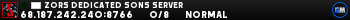 Zors Dedicated Sons Server