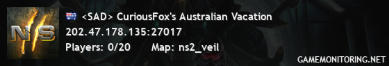 <SAD> CuriousFox's Australian Vacation