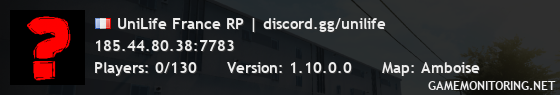 UniLife France RP | discord.gg/unilife