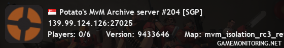 Potato's MvM Archive server #204 [SGP]