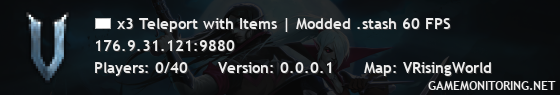 x3 Teleport with Items | Modded .stash 60 FPS