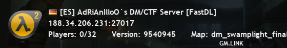 [ES] AdRiAnIlloO`s DM/CTF Server [FastDL]