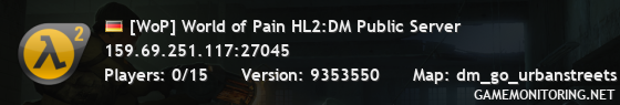 [WoP] World of Pain HL2:DM Public Server