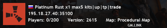 Platinum Rust x1 max5 kits|up|tp|trade