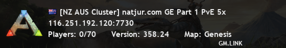 [NZ AUS Cluster] natjur.com GE Part 1 PvE 5x