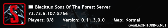 Blacksun Sons Of The Forest Server