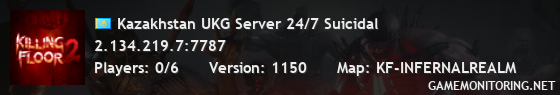 Kazakhstan UKG Server 24/7 Suicidal