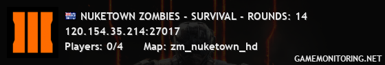 NUKETOWN ZOMBIES - SURVIVAL - ROUNDS: 14