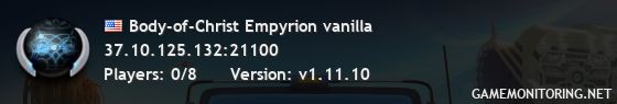 Body-of-Christ Empyrion vanilla