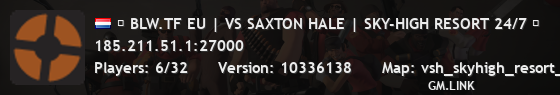 █ BLW.TF EU | VS SAXTON HALE | SKY-HIGH RESORT 24/7 █