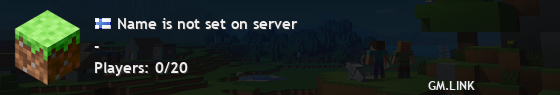 Name is not set on server