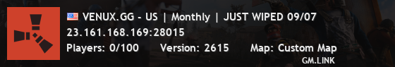 VENUX.GG - US | Monthly | JUST WIPED 09/07