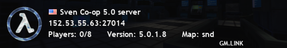 Sven Co-op 5.0 server