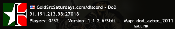 GoldSrcSaturdays.com/discord - DoD