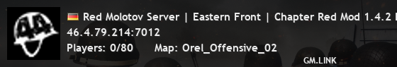 Red Molotov Server | Eastern Front | Chapter Red Mod 1.4.2 Bura
