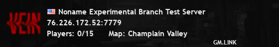 Noname Experimental Branch Test Server