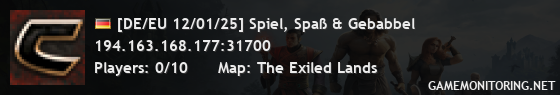 [DE/EU 12/01/25] Spiel, Spaß & Gebabbel