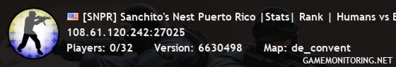 [SNPR] Sanchito's Nest Puerto Rico |Stats| Rank | Humans vs Bot