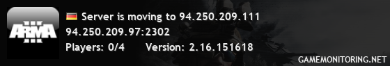 Server is moving to 94.250.209.111