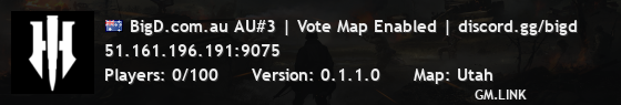 BigD.com.au AU#3 | Vote Map Enabled | discord.gg/bigd