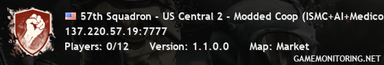 57th Squadron - US Central 2 - Modded Coop (ISMC+AI+Medicon)