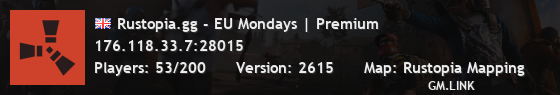 Rustopia.gg - EU Mondays | Premium