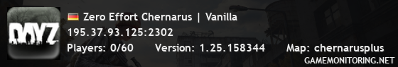 Zero Effort Chernarus | Vanilla