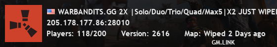WARBANDITS.GG 2X |Solo/Duo/Trio/Quad/Max5|X2 JUST WIPED