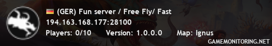 (GER) Fun server / Free Fly/ Fast